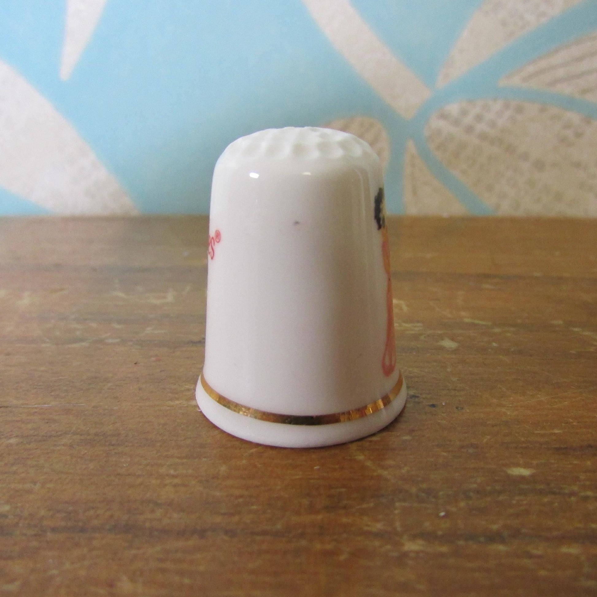 Collectable 2000 Whimbles by Wade Betty Boop porcelain thimble
