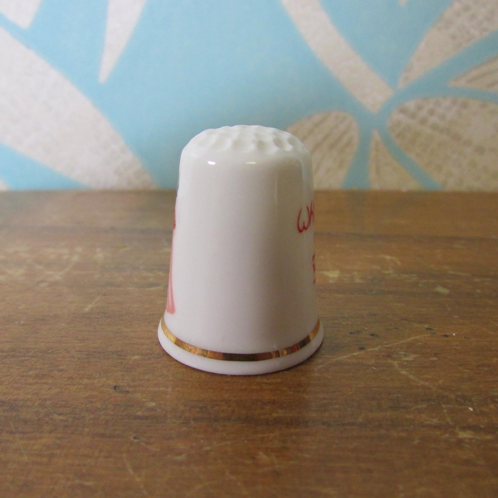 Collectable 2000 Whimbles by Wade Betty Boop porcelain thimble
