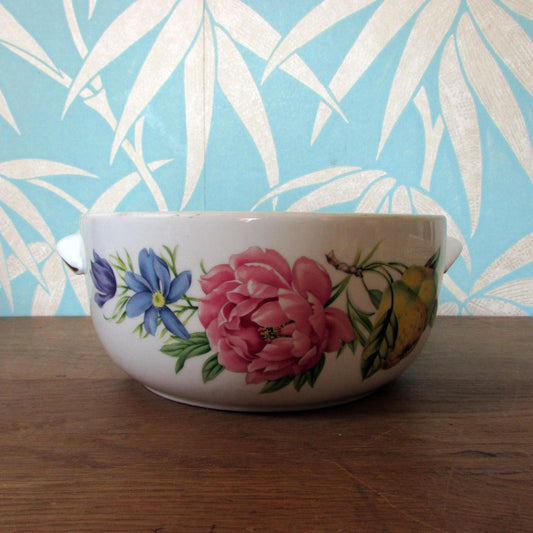 1978 Royal Worcester oven to tableware Pershore casserole dish