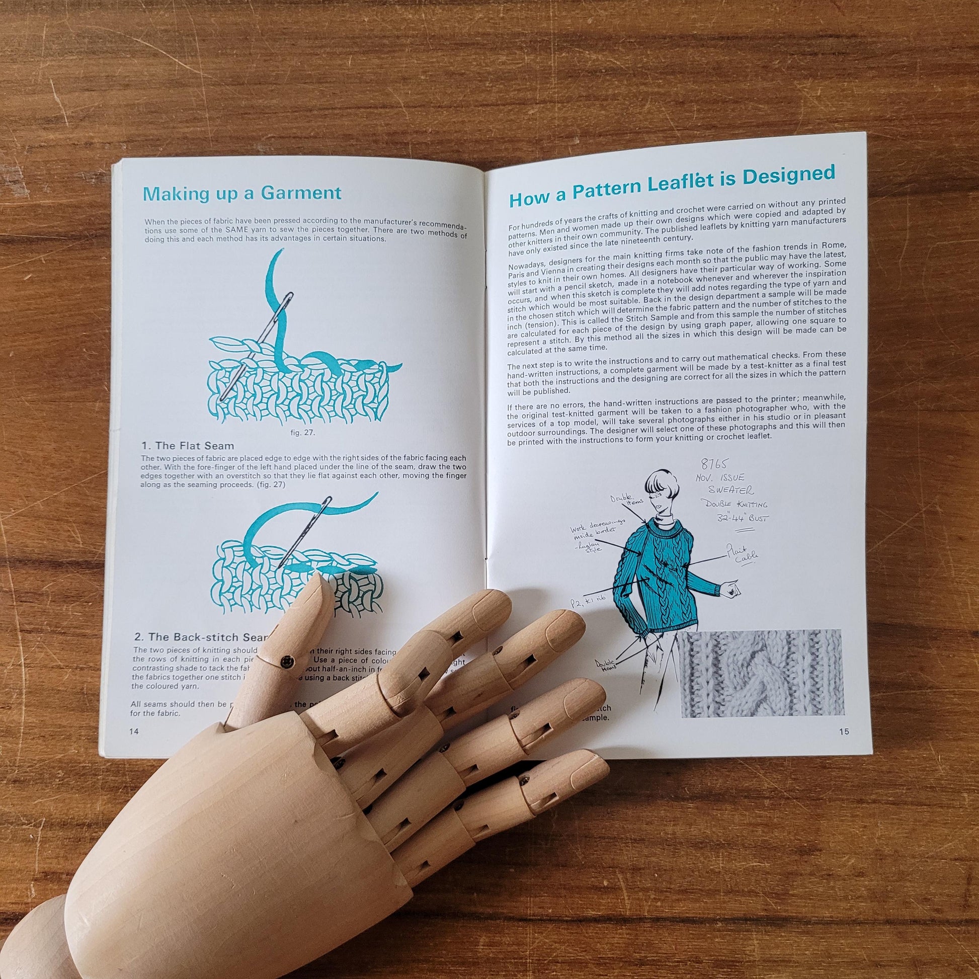 Learn to Knit & Crochet, by Andrew Williams (Softback, 1970)