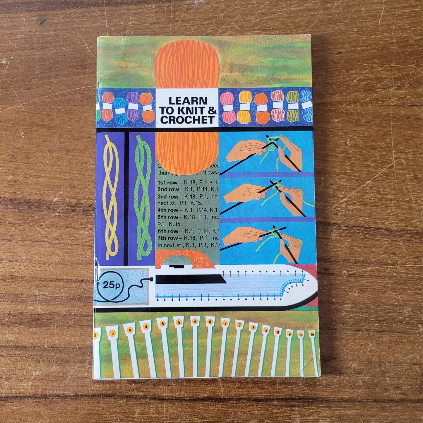 Learn to Knit & Crochet, by Andrew Williams (Softback, 1970)