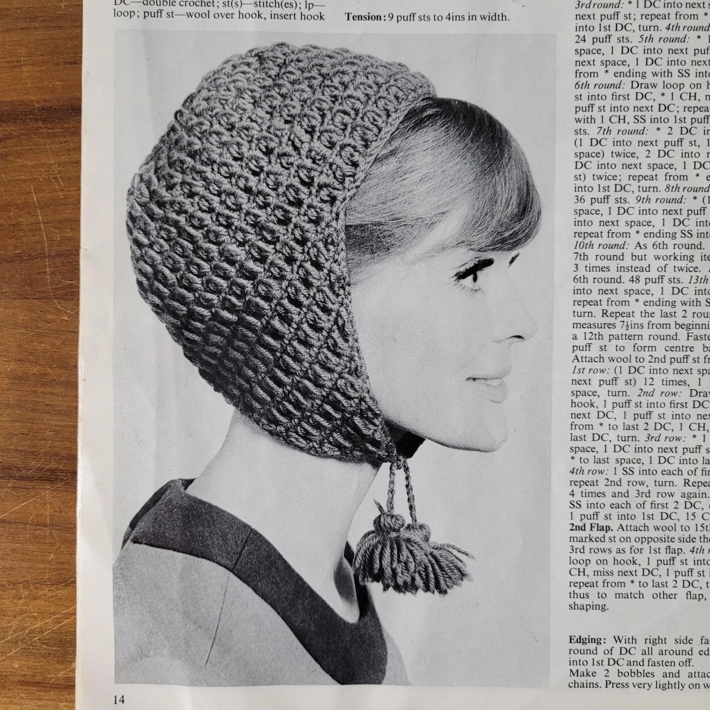 1968 Pins & Needles All About Crochet: step by step guide to perfect crochet