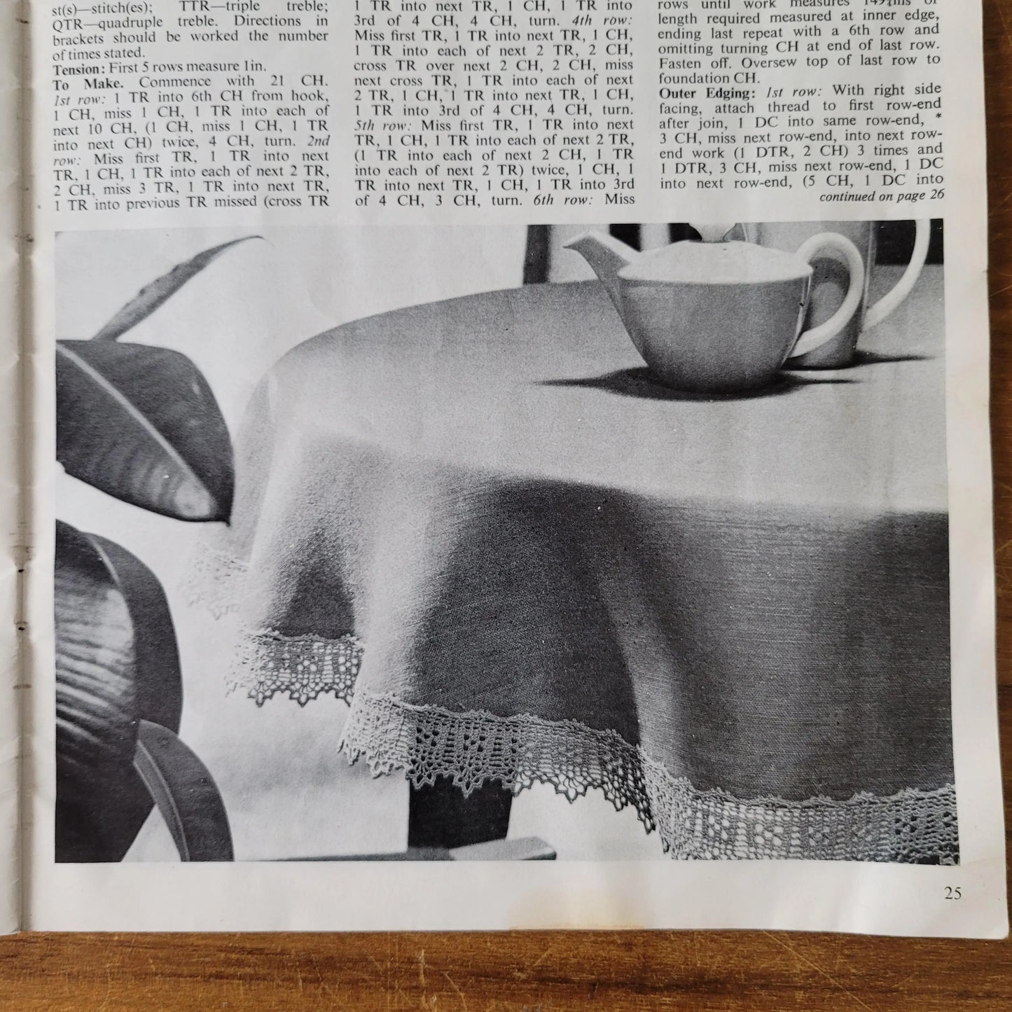 1968 Pins & Needles All About Crochet: step by step guide to perfect crochet