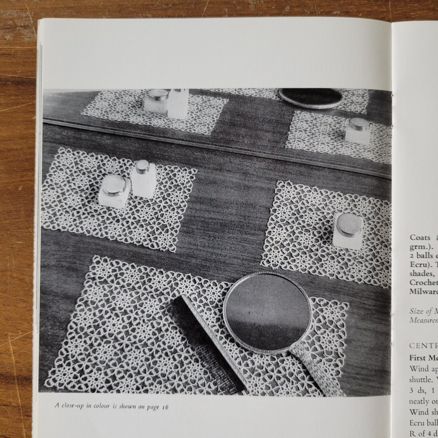1967 Coats Sewing Group Time for Tatting, book No.813