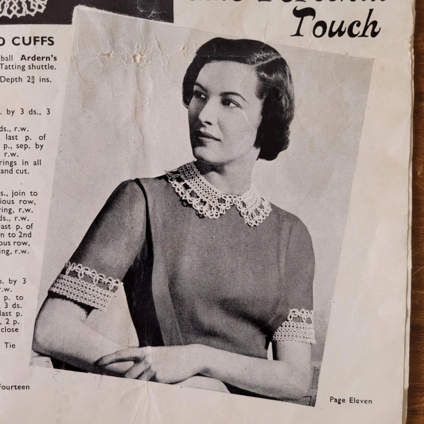 1940s Tatting by Penelope, a Needlecraft Publication pattern booklet