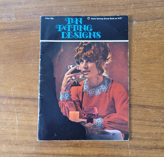 1971 Coats Sewing Group Ten Tatting Designs, book no.1127
