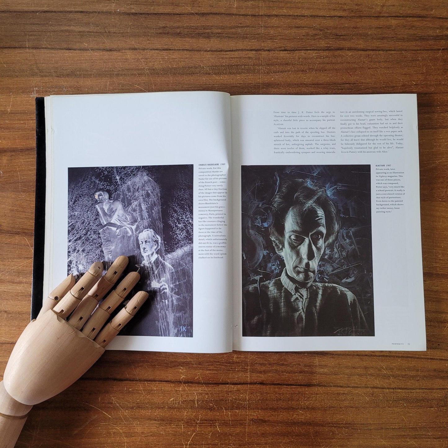 Horripilations, the art of J. K Potter, by Nigel Suckling (Softback, 1993)
