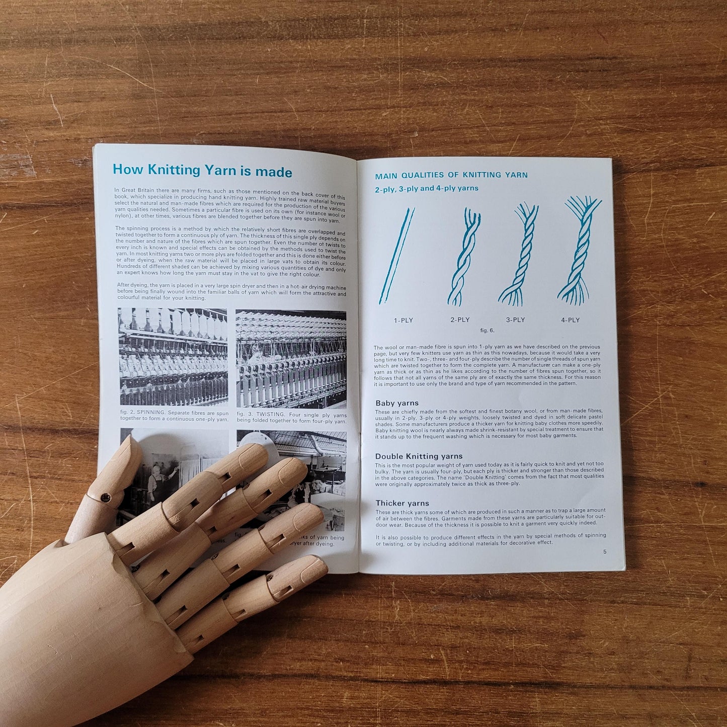 Learn to Knit & Crochet, by Andrew Williams (Softback, 1970)