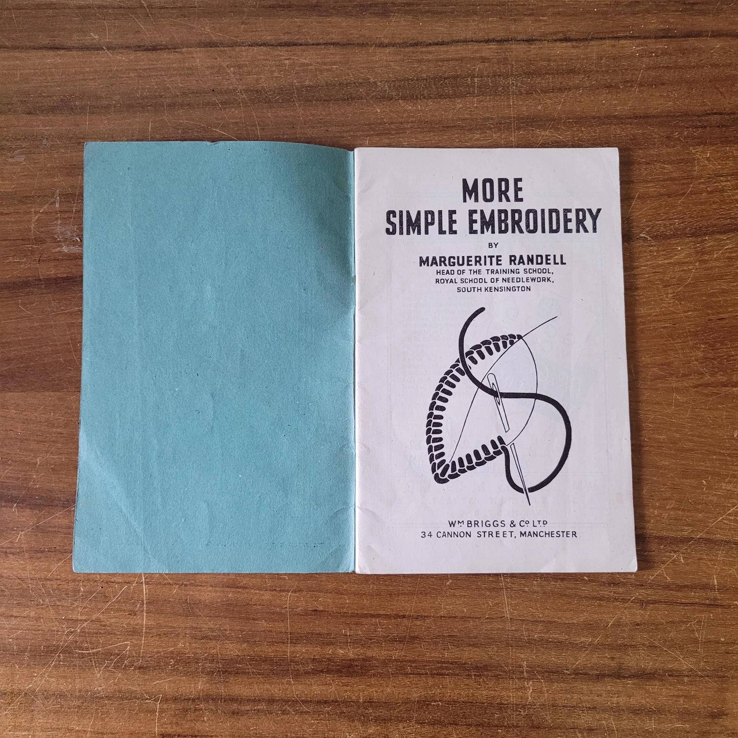 circa. 1940s The Practical Workroom Series - More Simple Embroidery, by Marguerite Randell