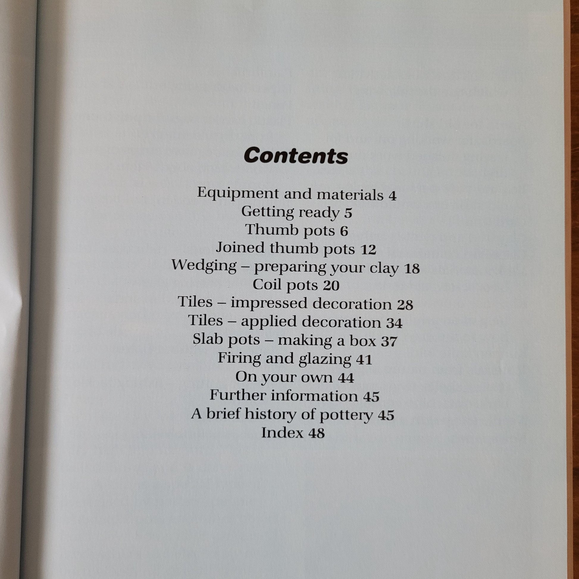 Fresh Start: Clay, by Jeannie Hull (Hardback, 1989)