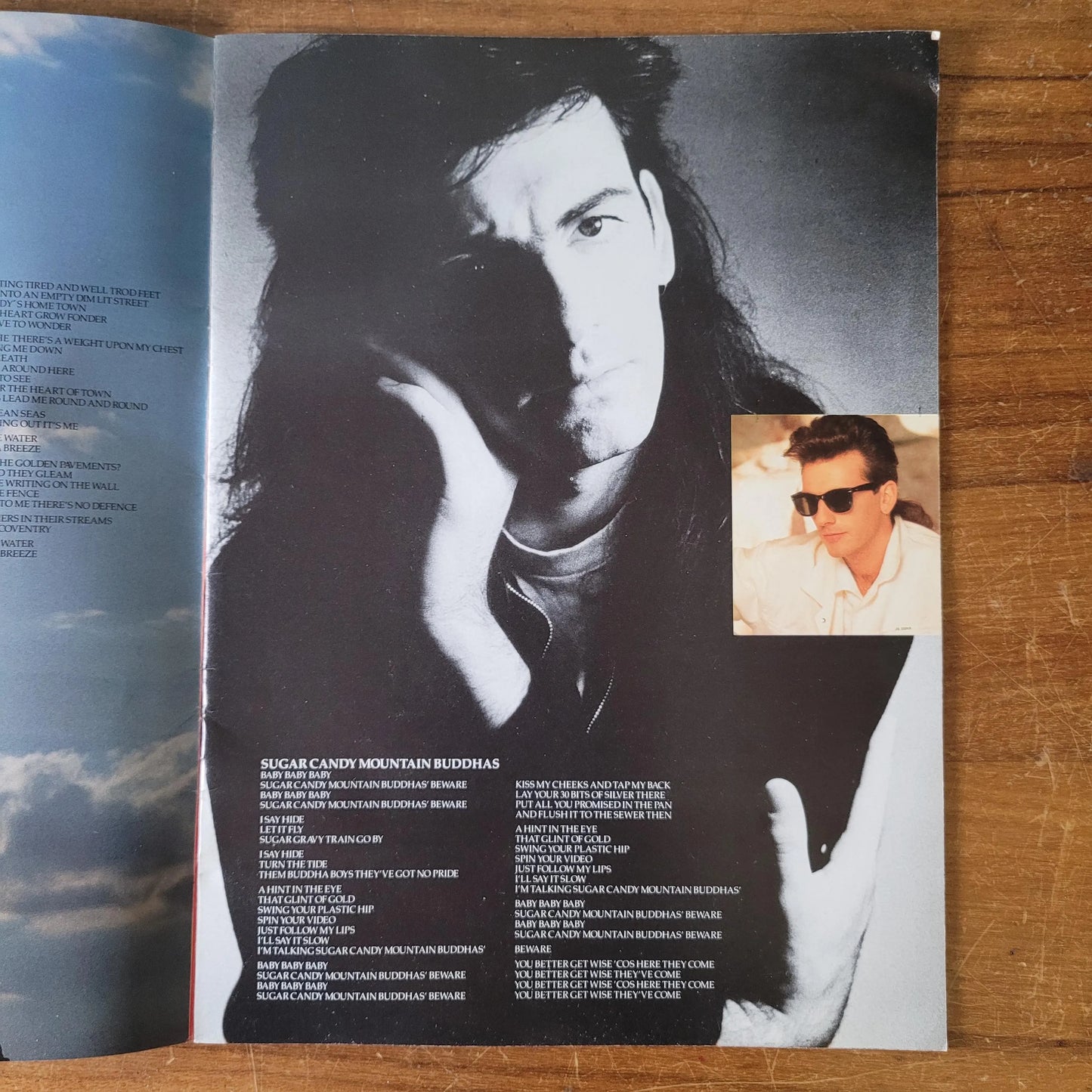 King: Bitter Sweet European Tour souvenir programme, Winter 1985