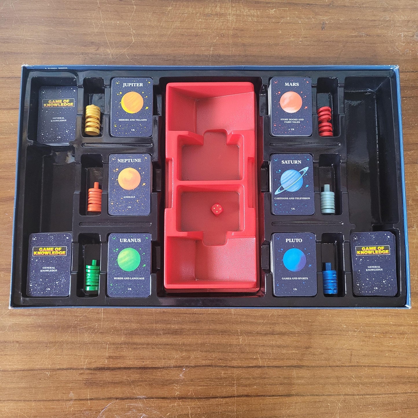 1984 MB Games Game of Knowledge Revised Edition trivia board game