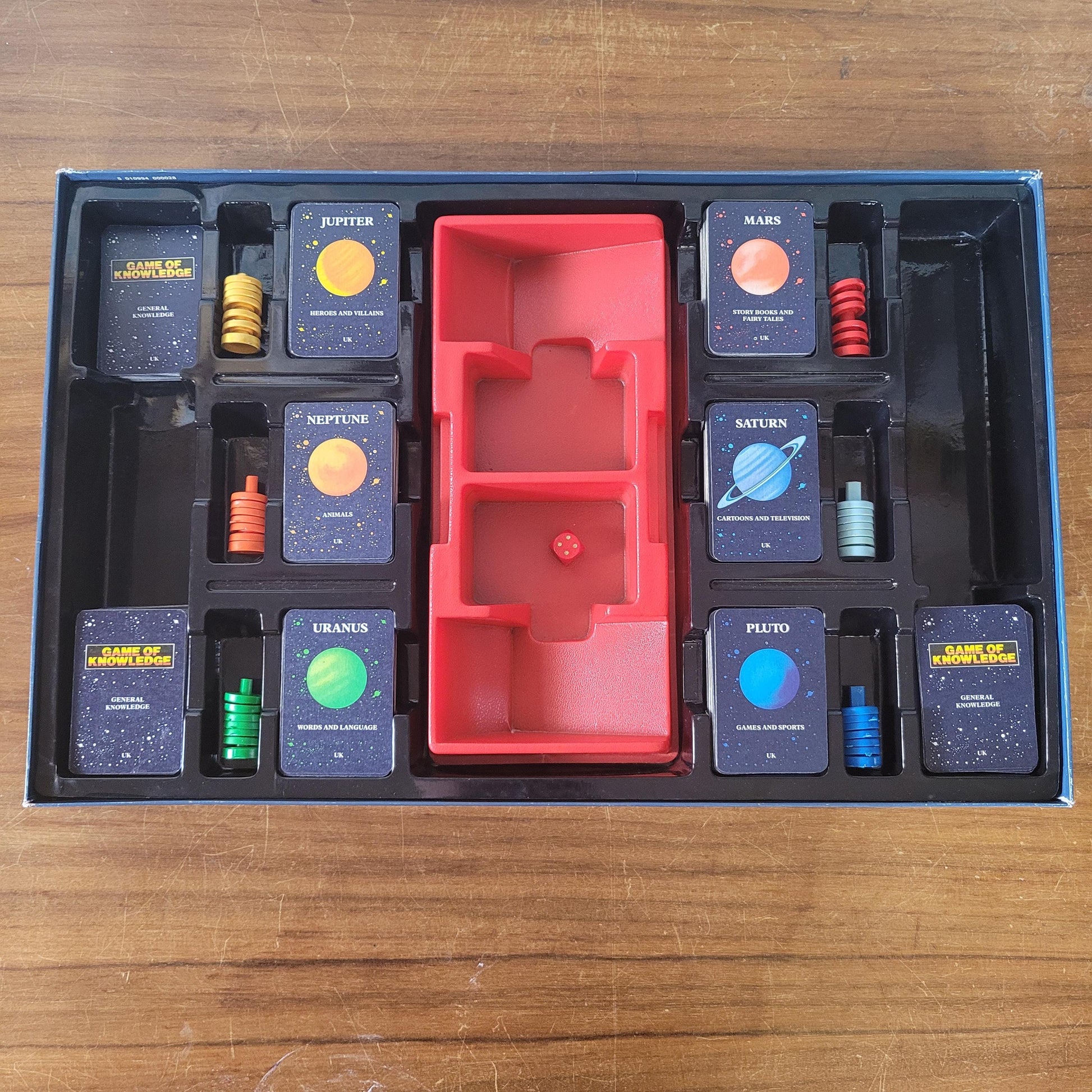 1984 MB Games Game of Knowledge Revised Edition trivia board game
