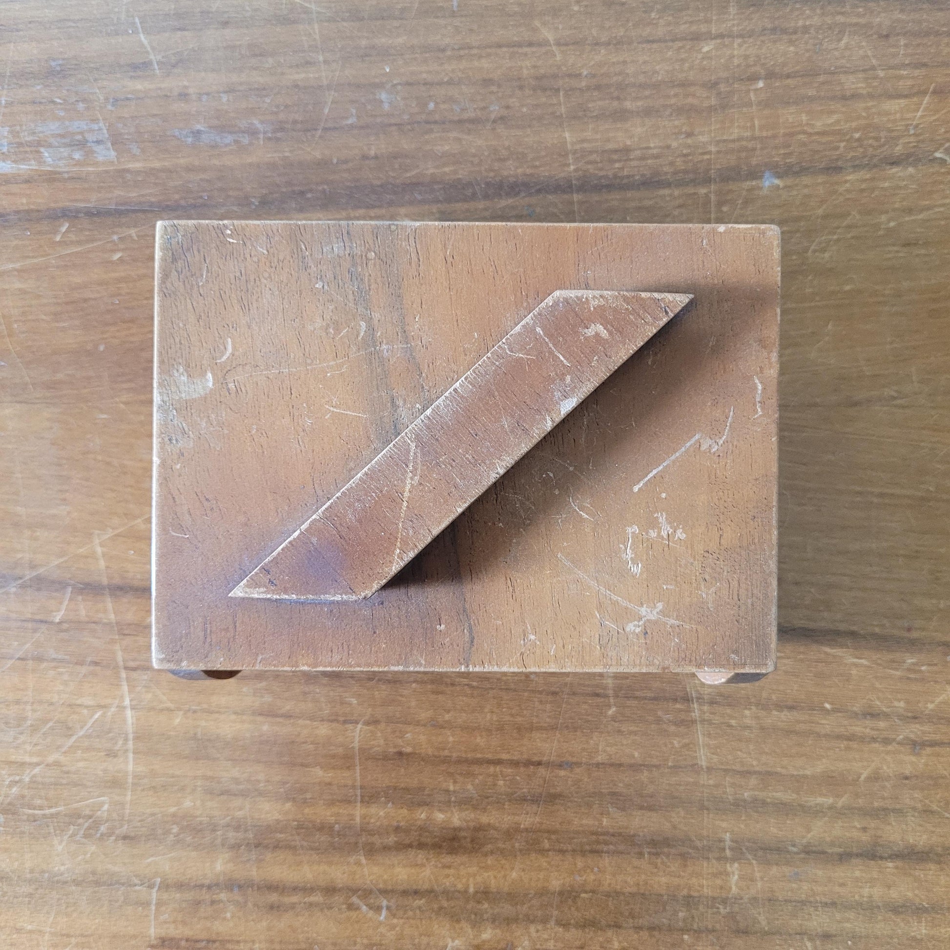 Art Deco wooden cigar/cigarette box