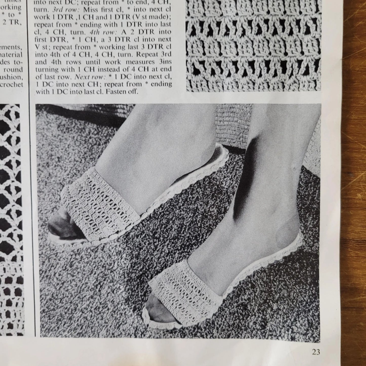 1968 Pins & Needles All About Crochet: step by step guide to perfect crochet