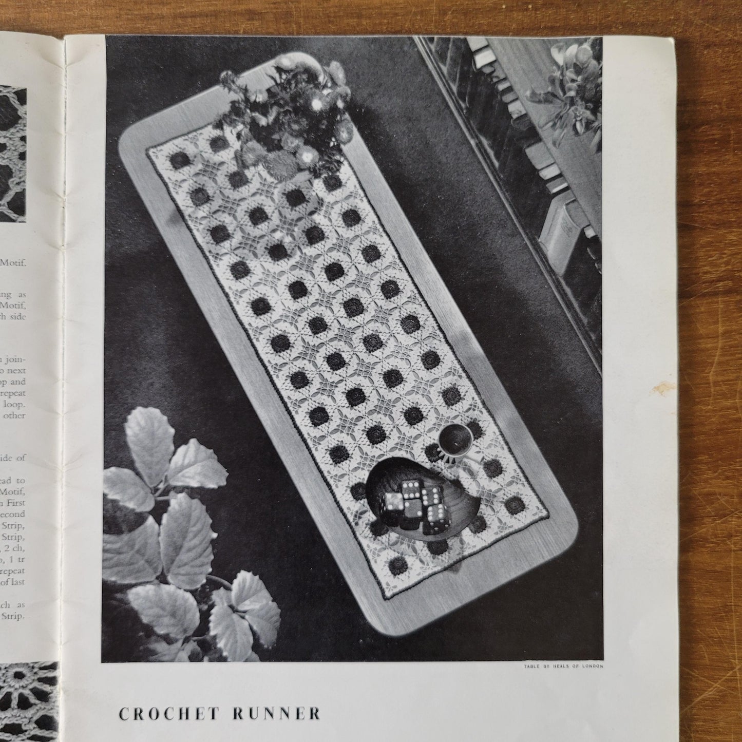 1950s J.P Coats Motif Designs for Crochet, Tatting & Knitting, book No.590