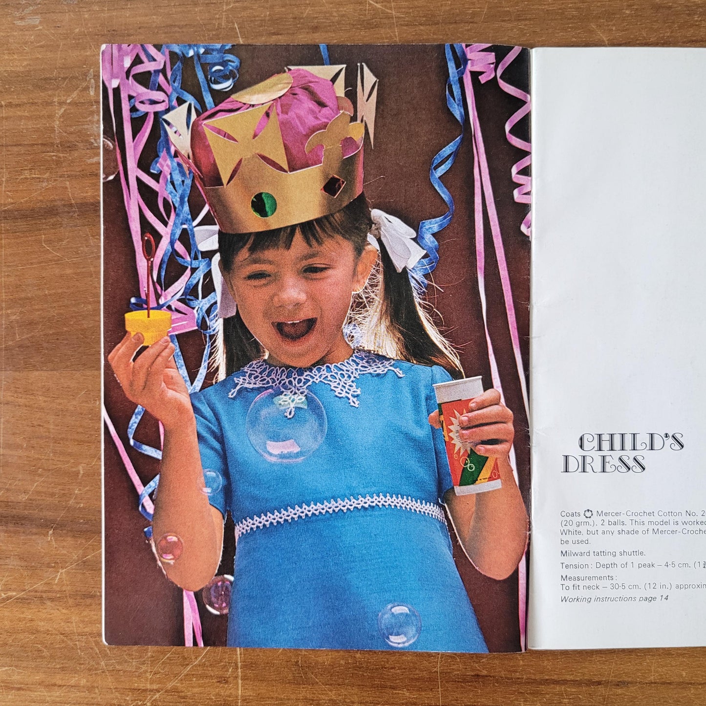 1971 Coats Sewing Group Ten Tatting Designs, book no.1127