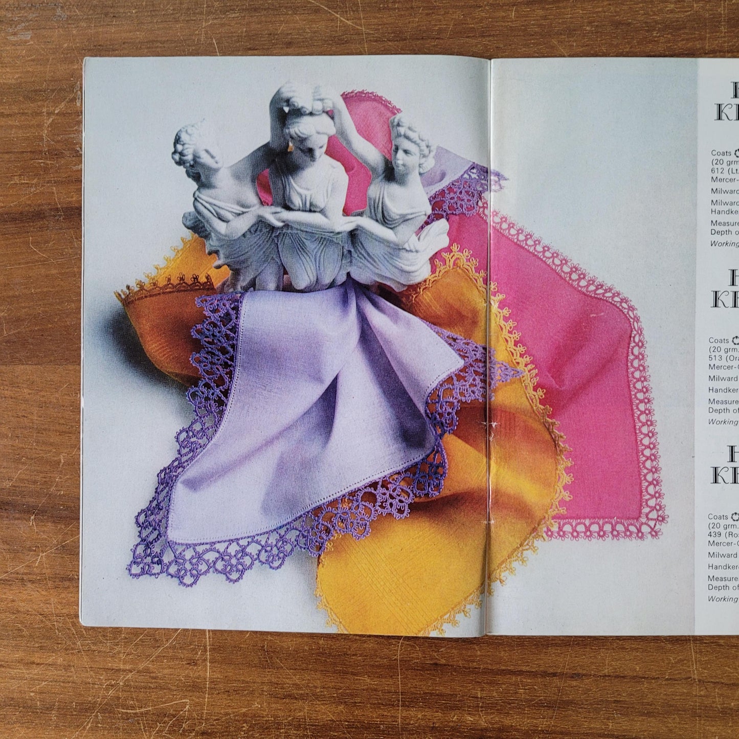 1971 Coats Sewing Group Ten Tatting Designs, book no.1127