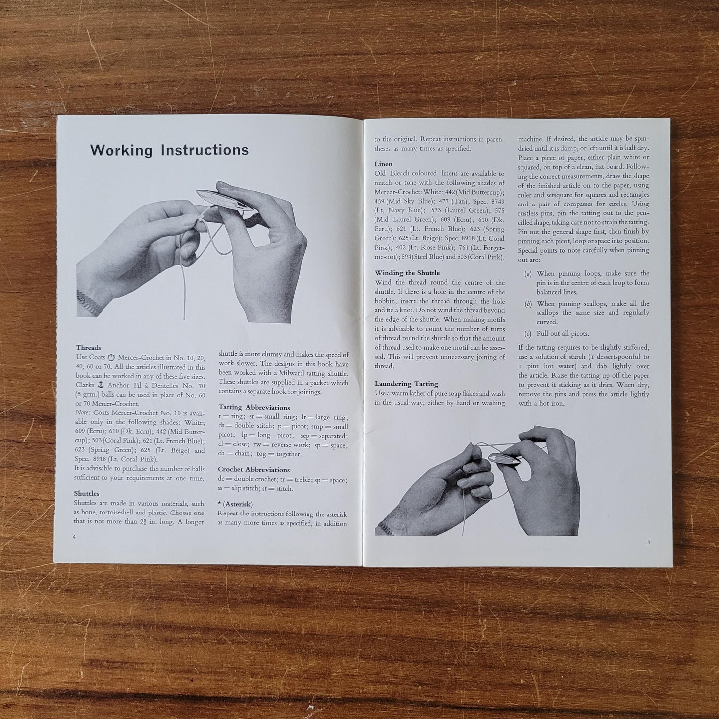 1967 Coats Sewing Group Time for Tatting, book No.813