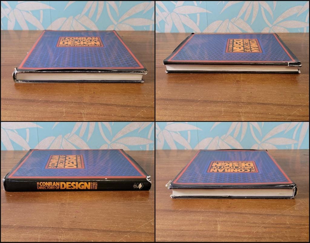 The Conran Dictionary of Design, by Stephen Bayley (Hardback, 1985)