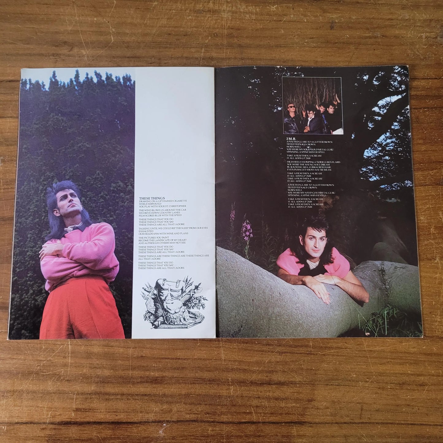 King: Bitter Sweet European Tour souvenir programme, Winter 1985