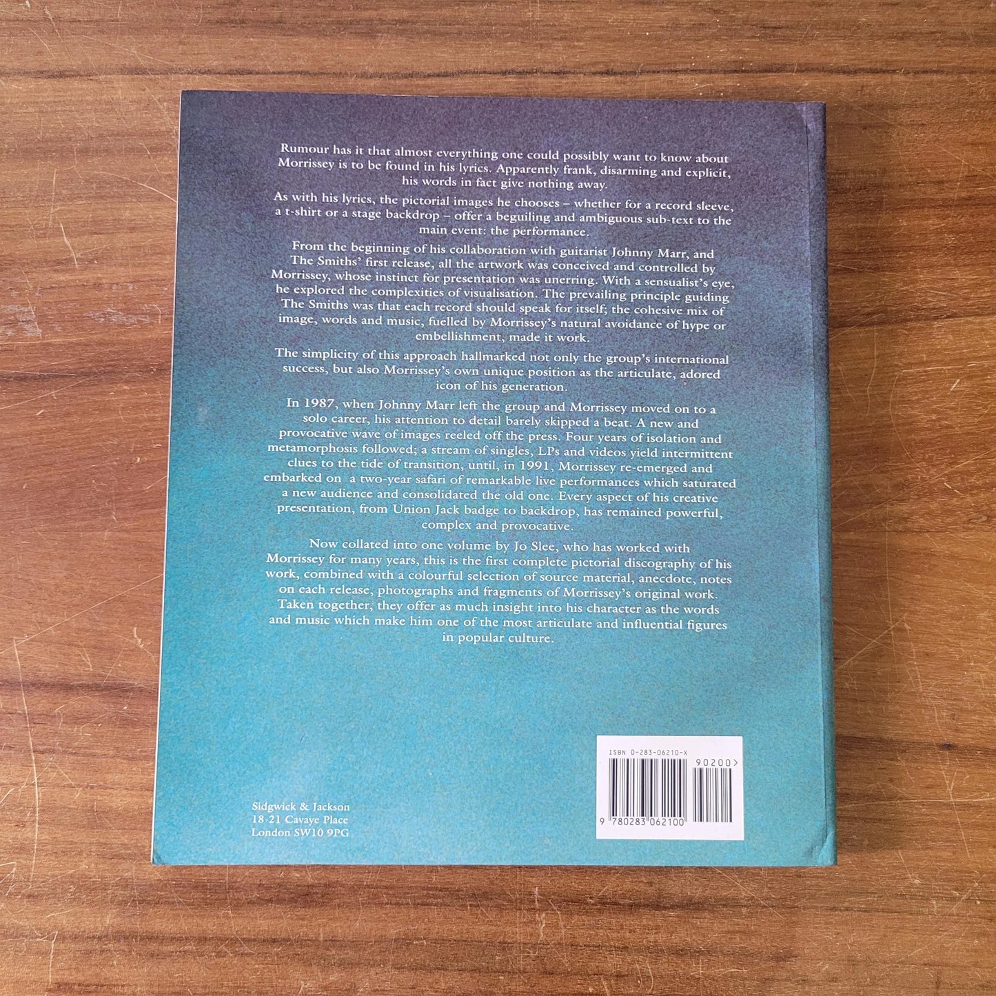 Peepholism; into the art of Morrissey, by Jo Slee (Softback, 1994)