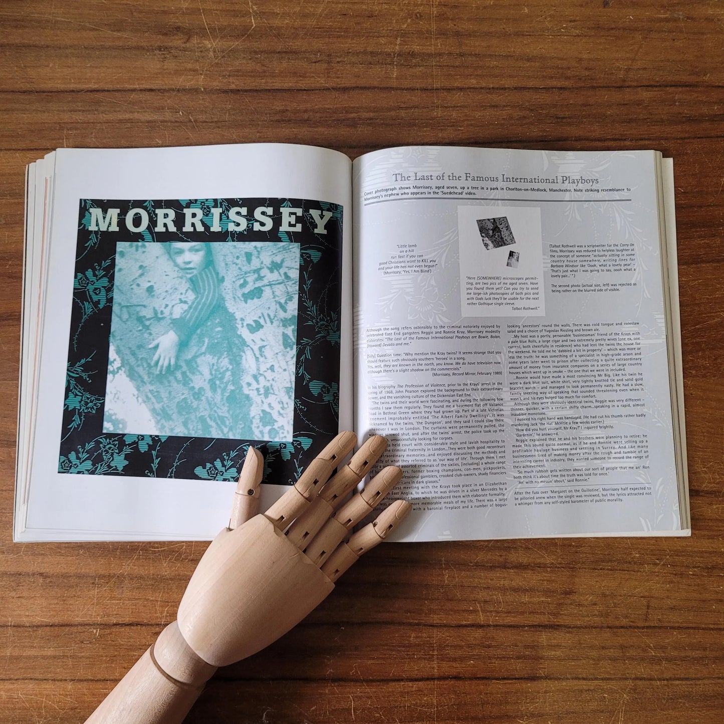 Peepholism; into the art of Morrissey, by Jo Slee (Softback, 1994)