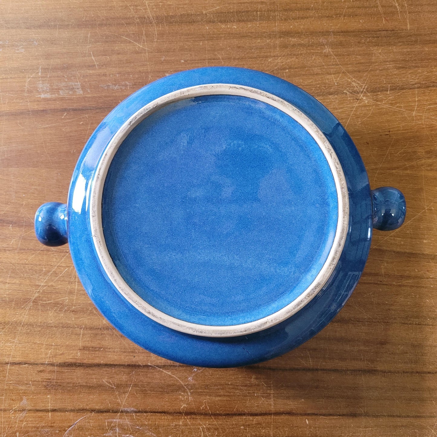 1960s Denby Langley Chatsworth lidded casserole dish