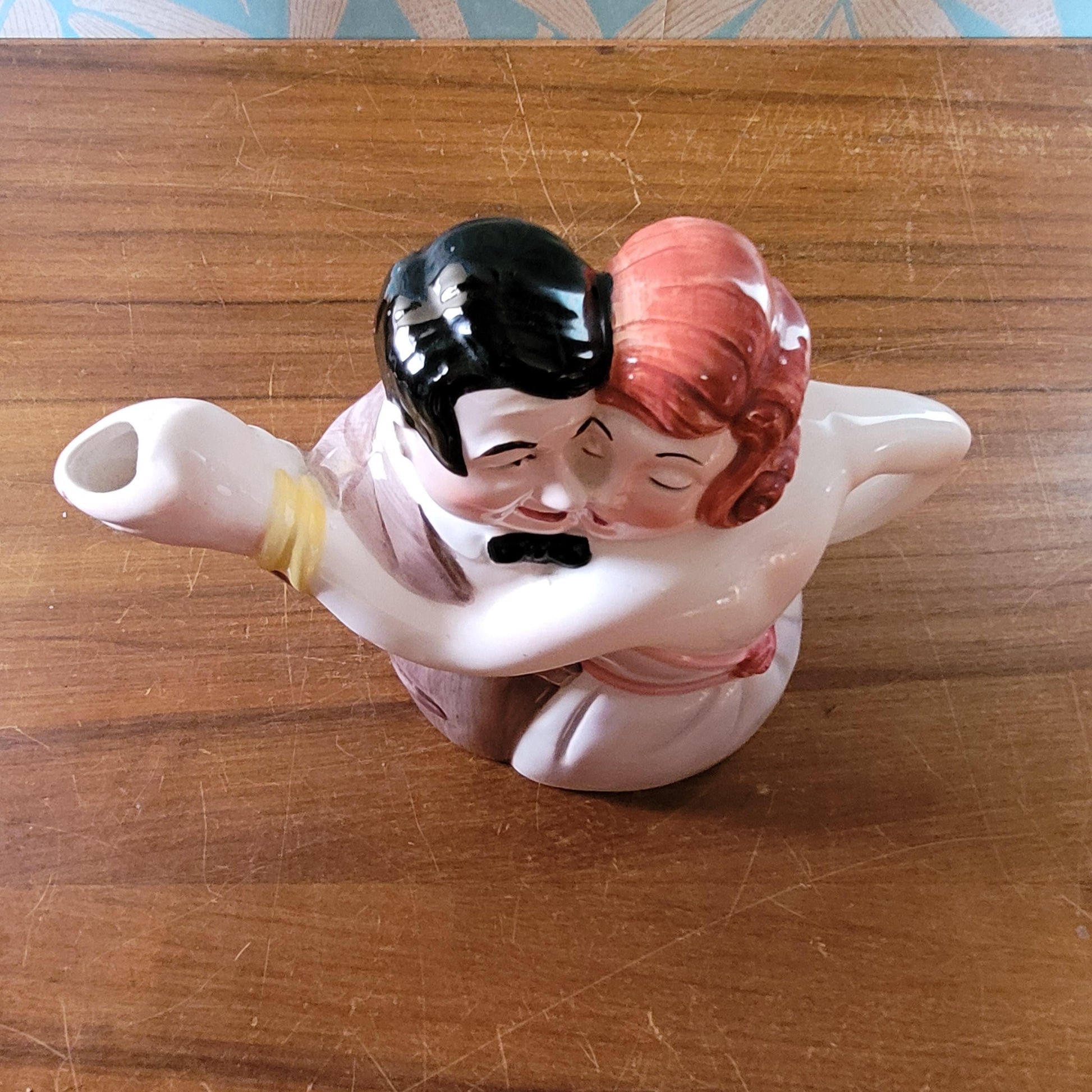 1988 Dept 56 Tea Time No.5 'Tango' collectable teapot