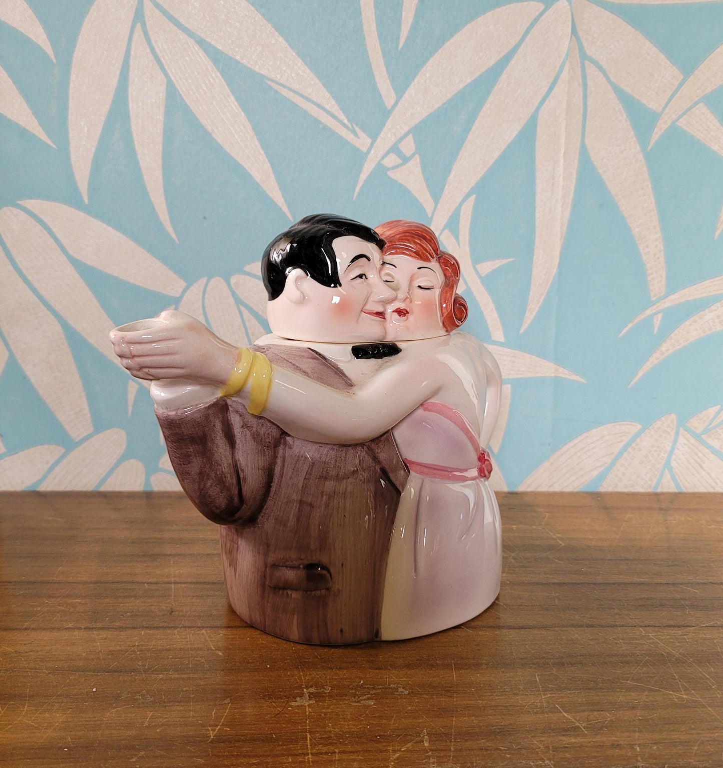 1988 Dept 56 Tea Time No.5 'Tango' collectable teapot