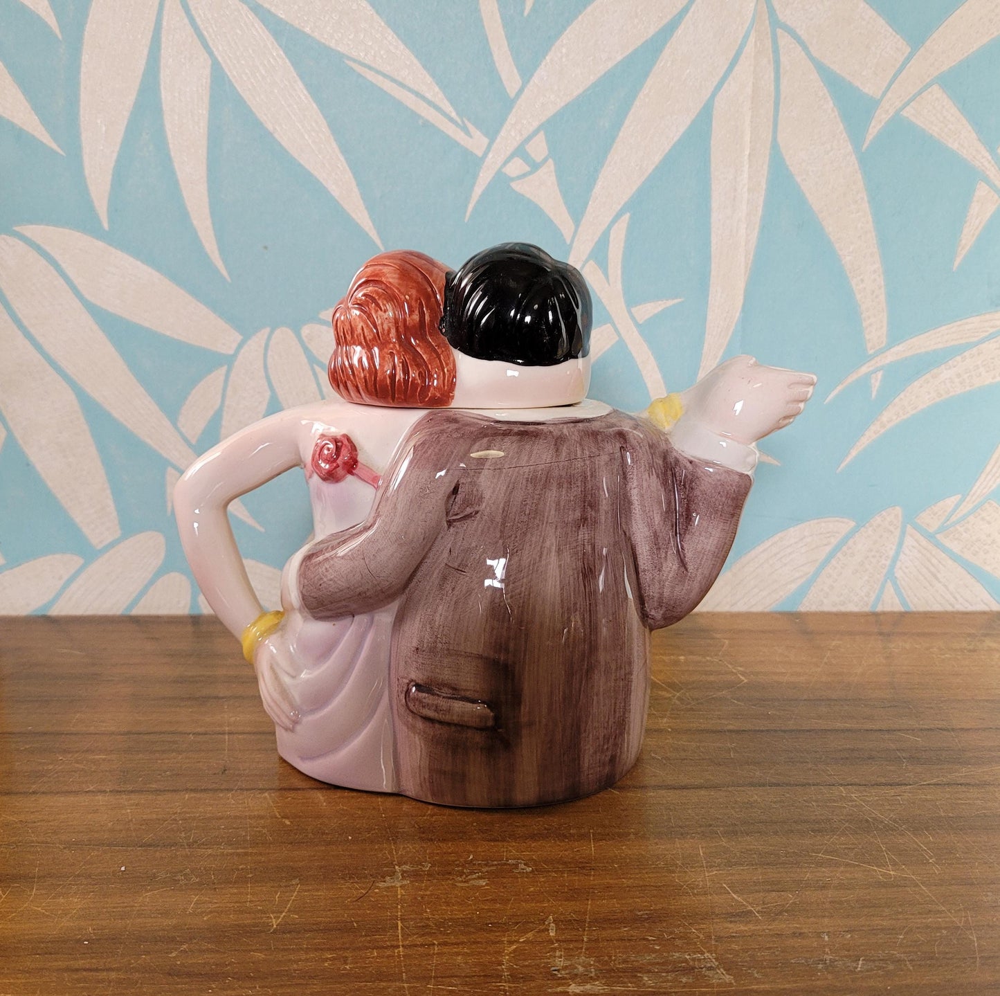 1988 Dept 56 Tea Time No.5 'Tango' collectable teapot