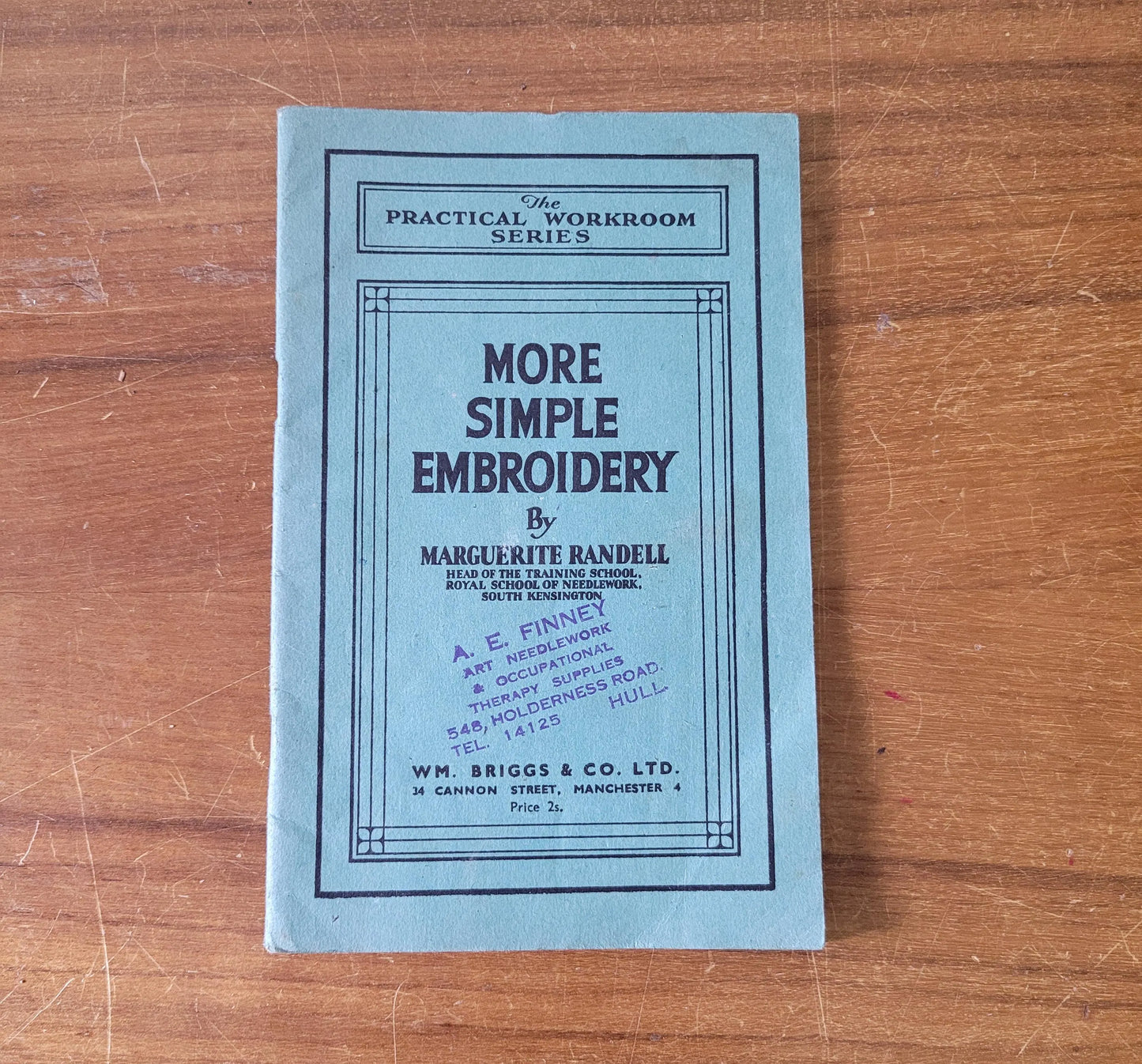 circa. 1940s The Practical Workroom Series - More Simple Embroidery, by Marguerite Randell