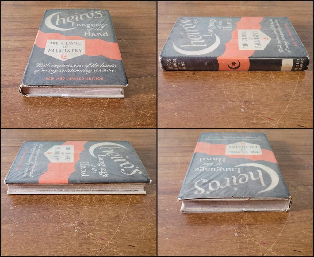 Cheiro's Language of the Hand; The Classic of Palmistry (Hardback, 1967)