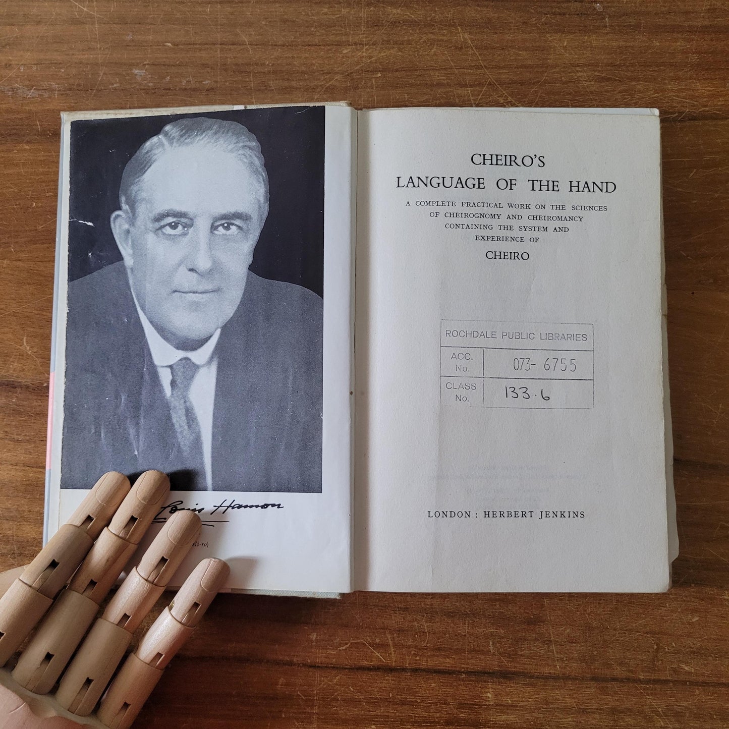 Cheiro's Language of the Hand; The Classic of Palmistry (Hardback, 1967)