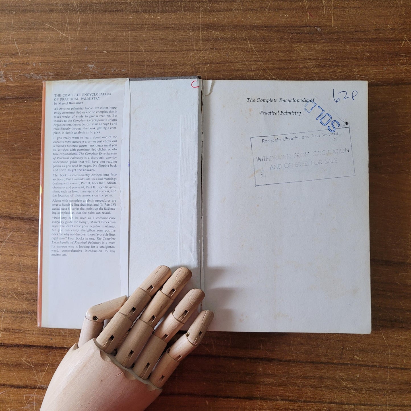 The Complete Encyclopaedia of Practical Palmistry, by Marcel Broekman (Hardback, 1972)