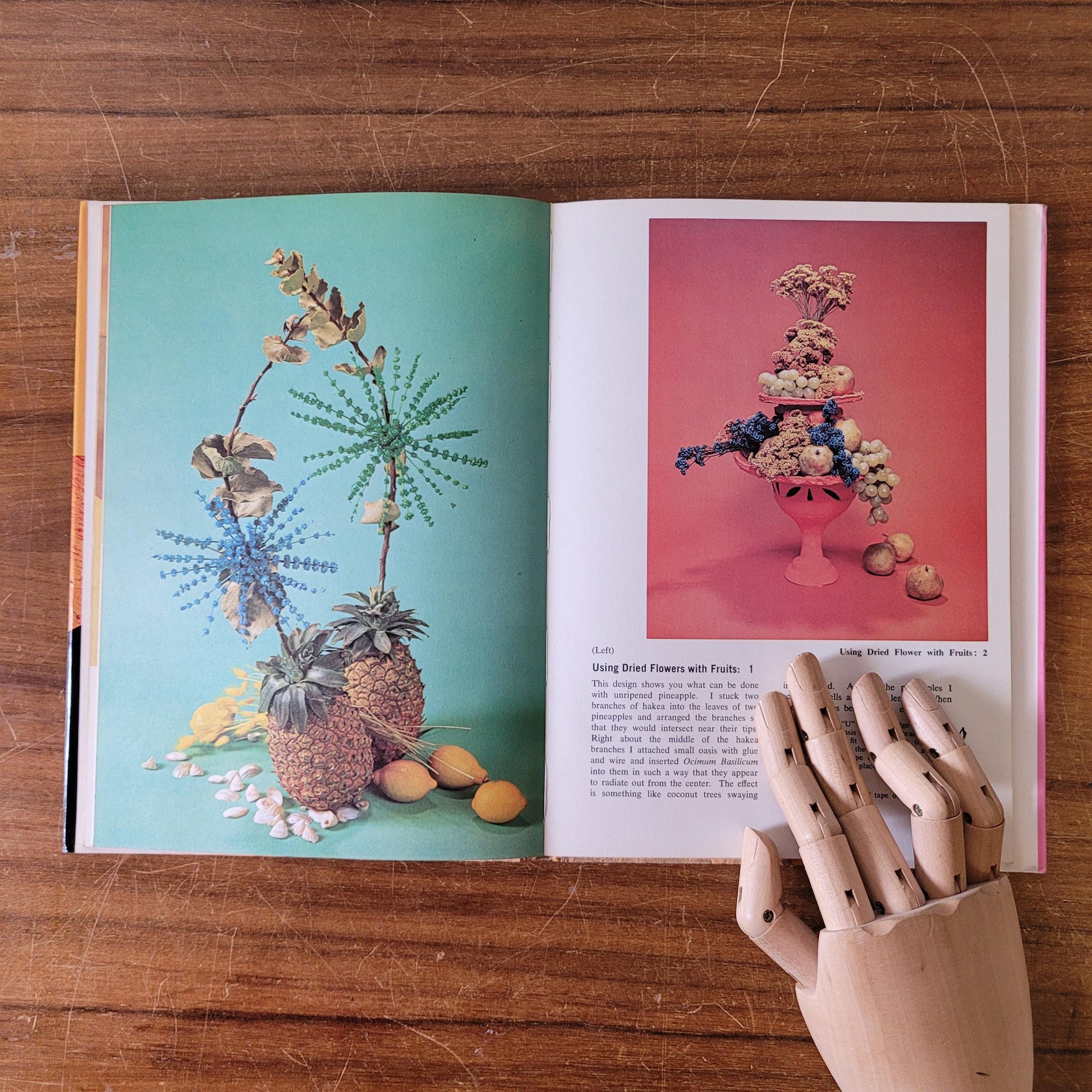 Ikebana Ever Lastings; dried-flower arrangements, by Mami Kawasaki (Hardback, 1969)