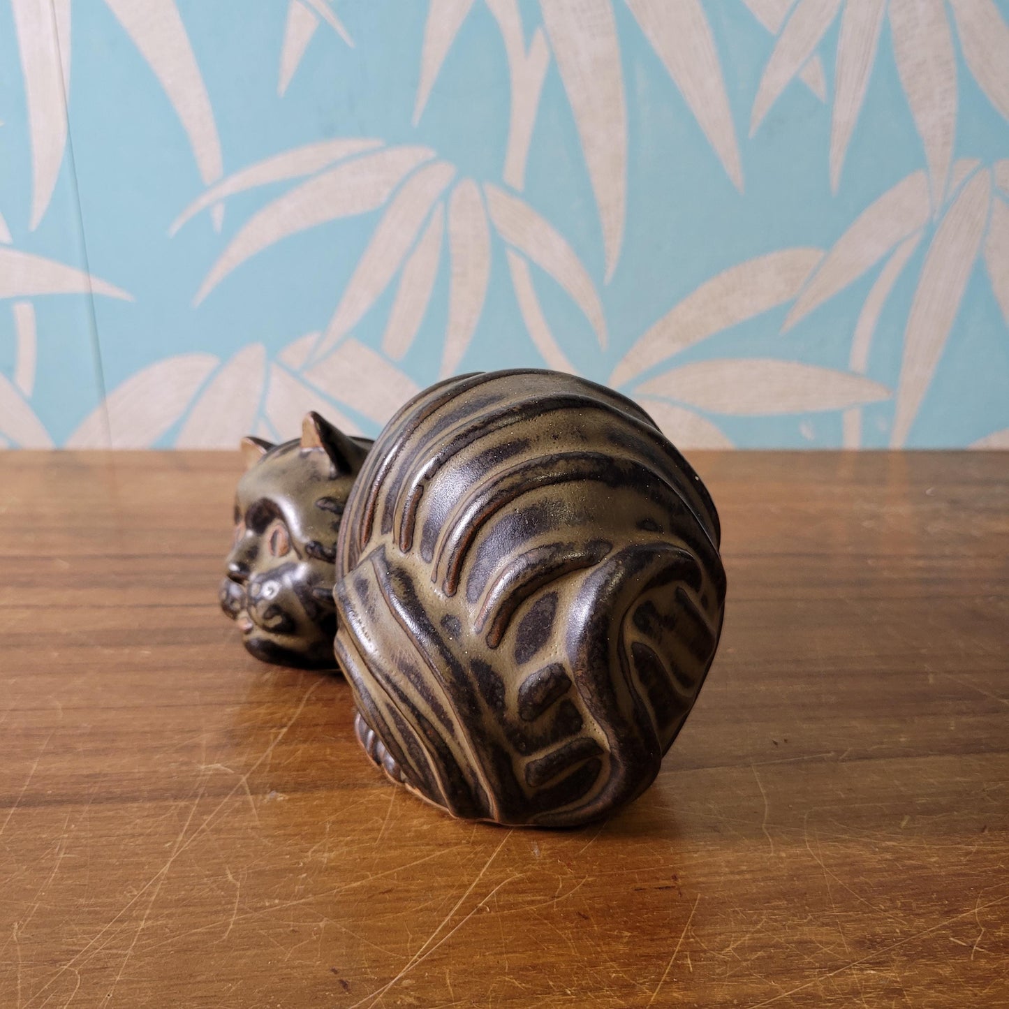 1970s Tremar Pottery cat money box