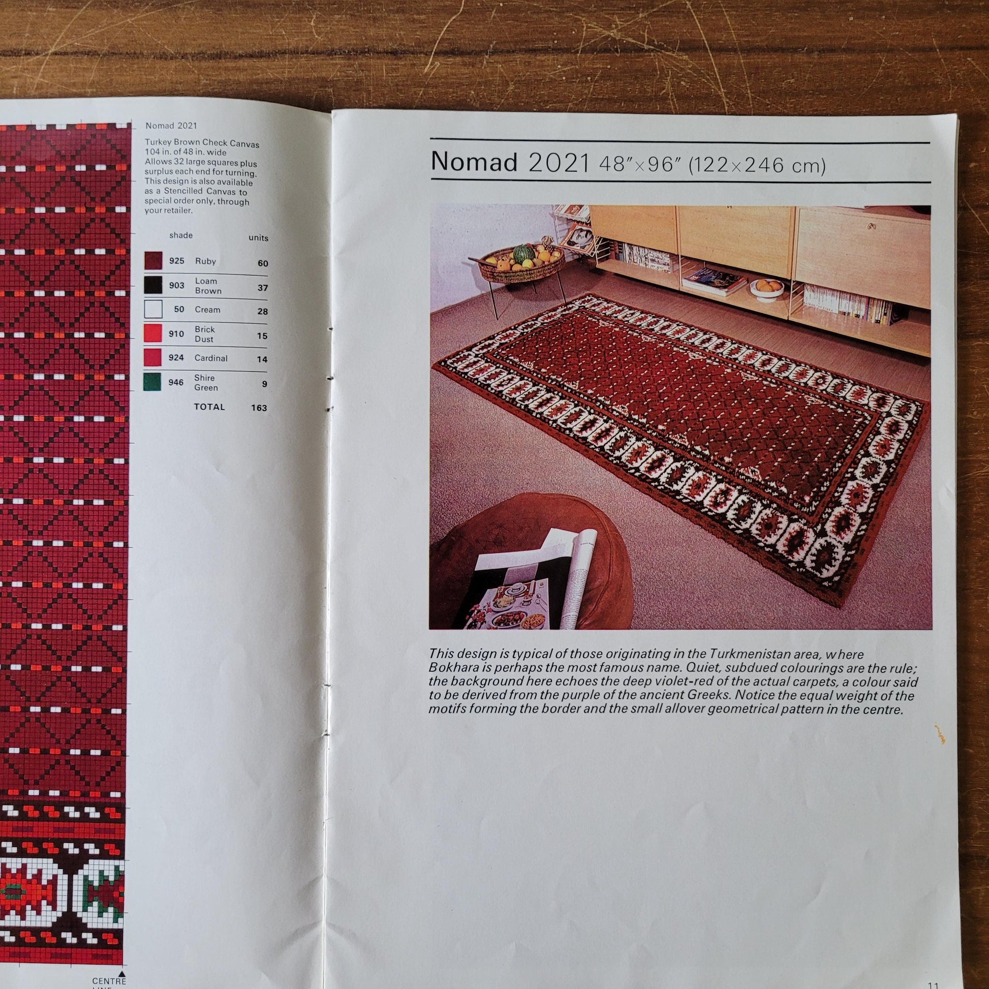 1971 Patons No.153 Classic Oriental Rugs pattern booklet