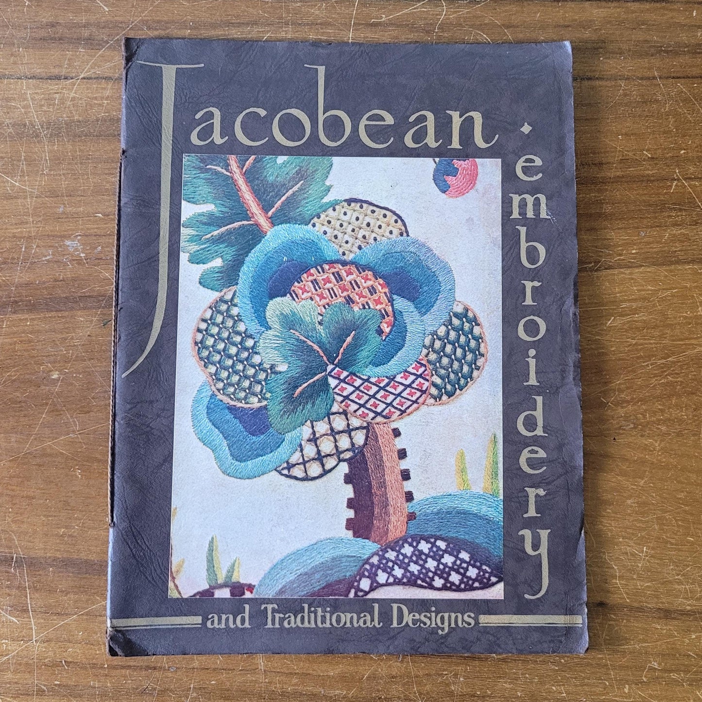Jacobean Embroidery & Traditional Designs by Penelope (Softback, circa. 1900s)