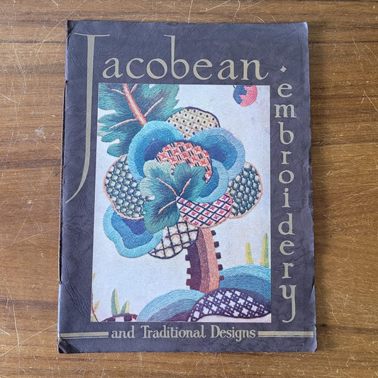 Jacobean Embroidery & Traditional Designs by Penelope (Softback, circa. 1900s)