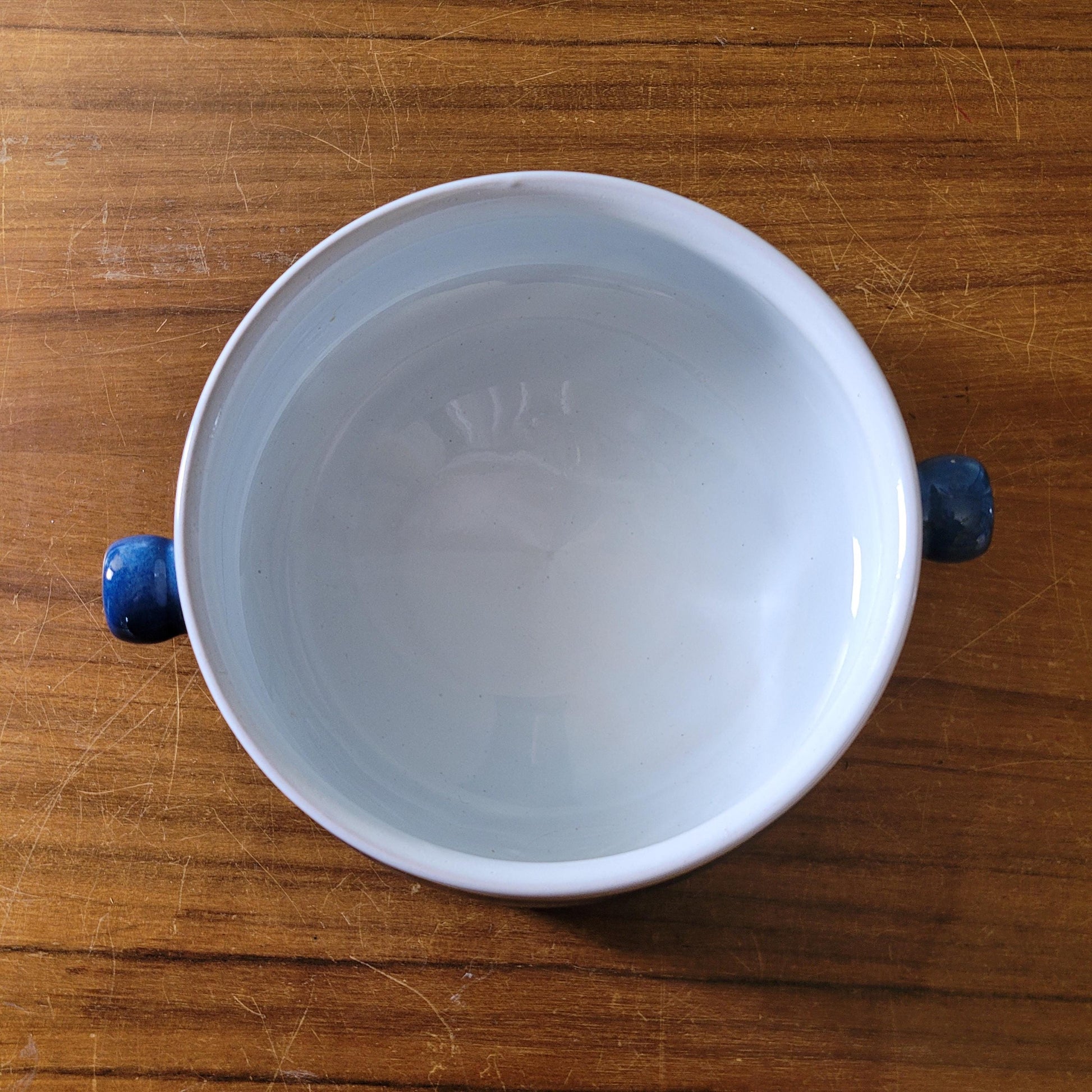 1960s Denby Langley Chatsworth lidded casserole dish