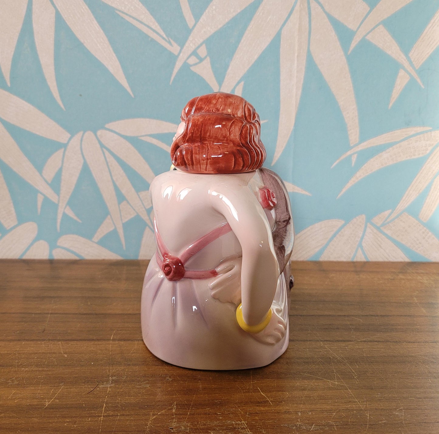 1988 Dept 56 Tea Time No.5 'Tango' collectable teapot