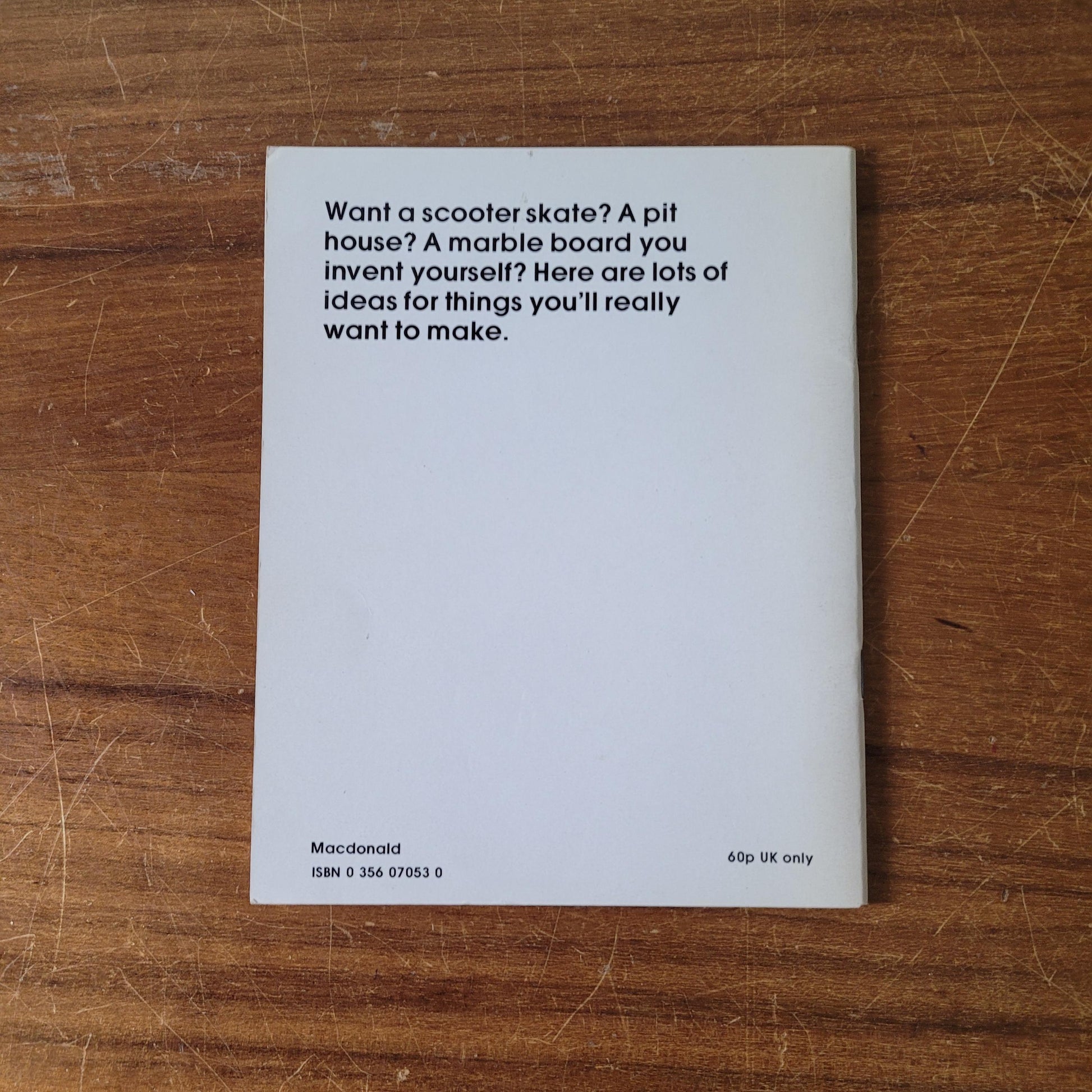 Things to do with Wood, by Gordon Keith (Softback, 1980)