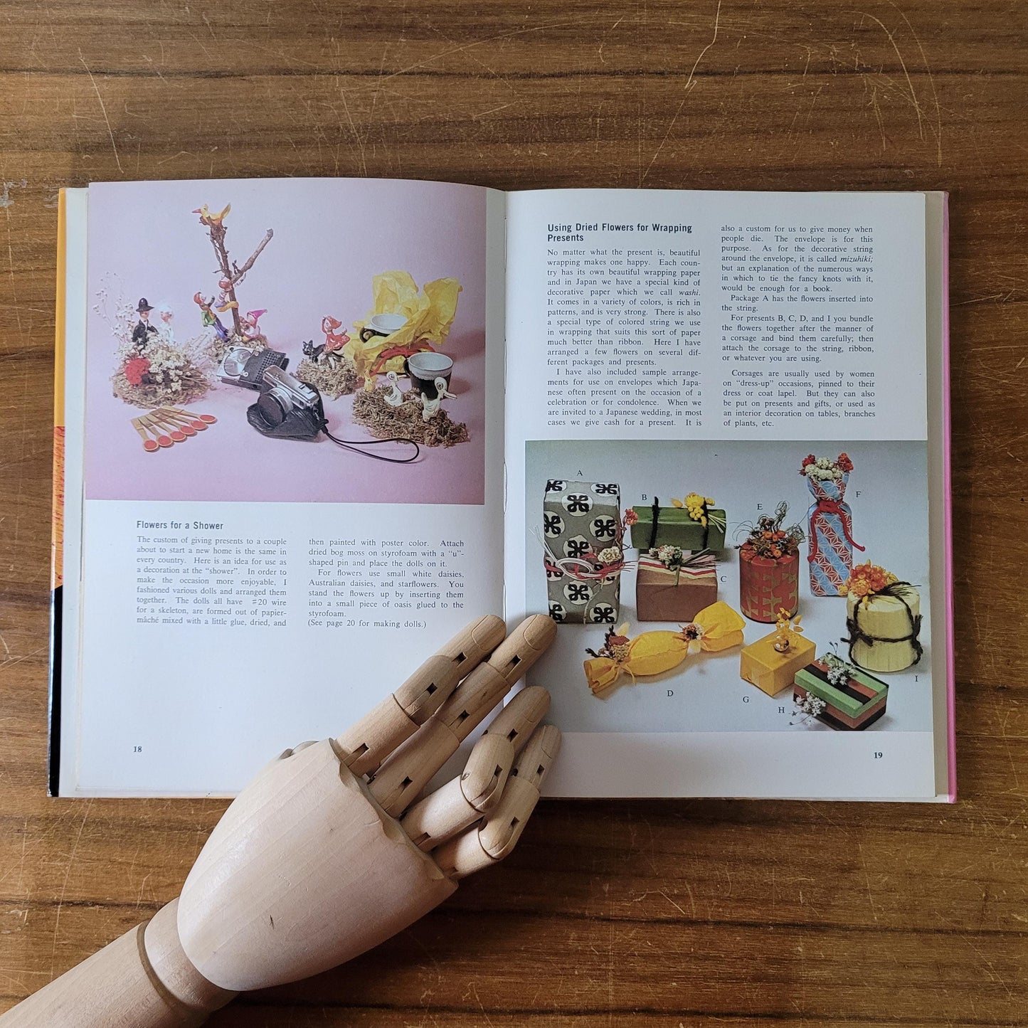 Ikebana Ever Lastings; dried-flower arrangements, by Mami Kawasaki (Hardback, 1969)