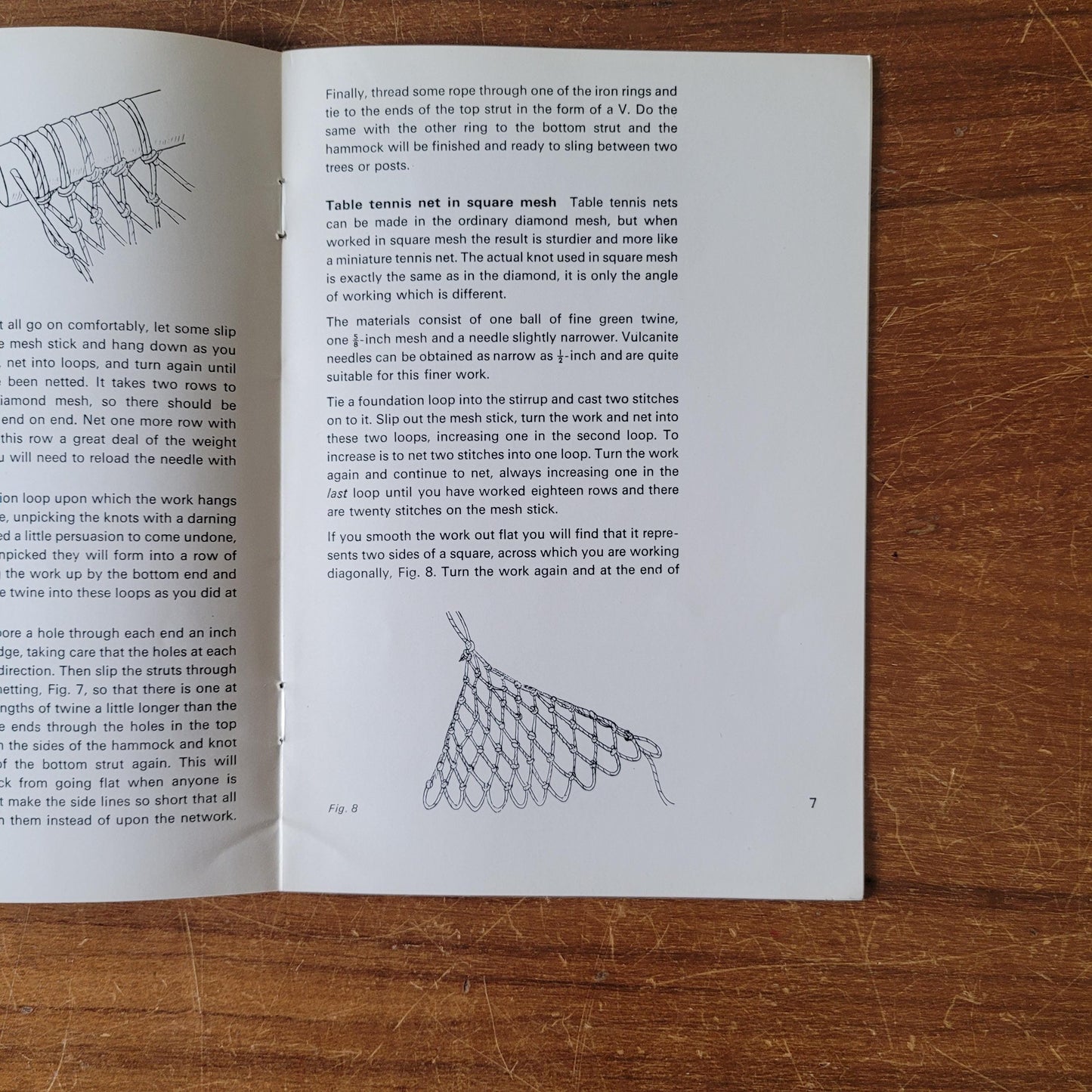 circa. 1950s Dryad Leaflet No.92: Netting