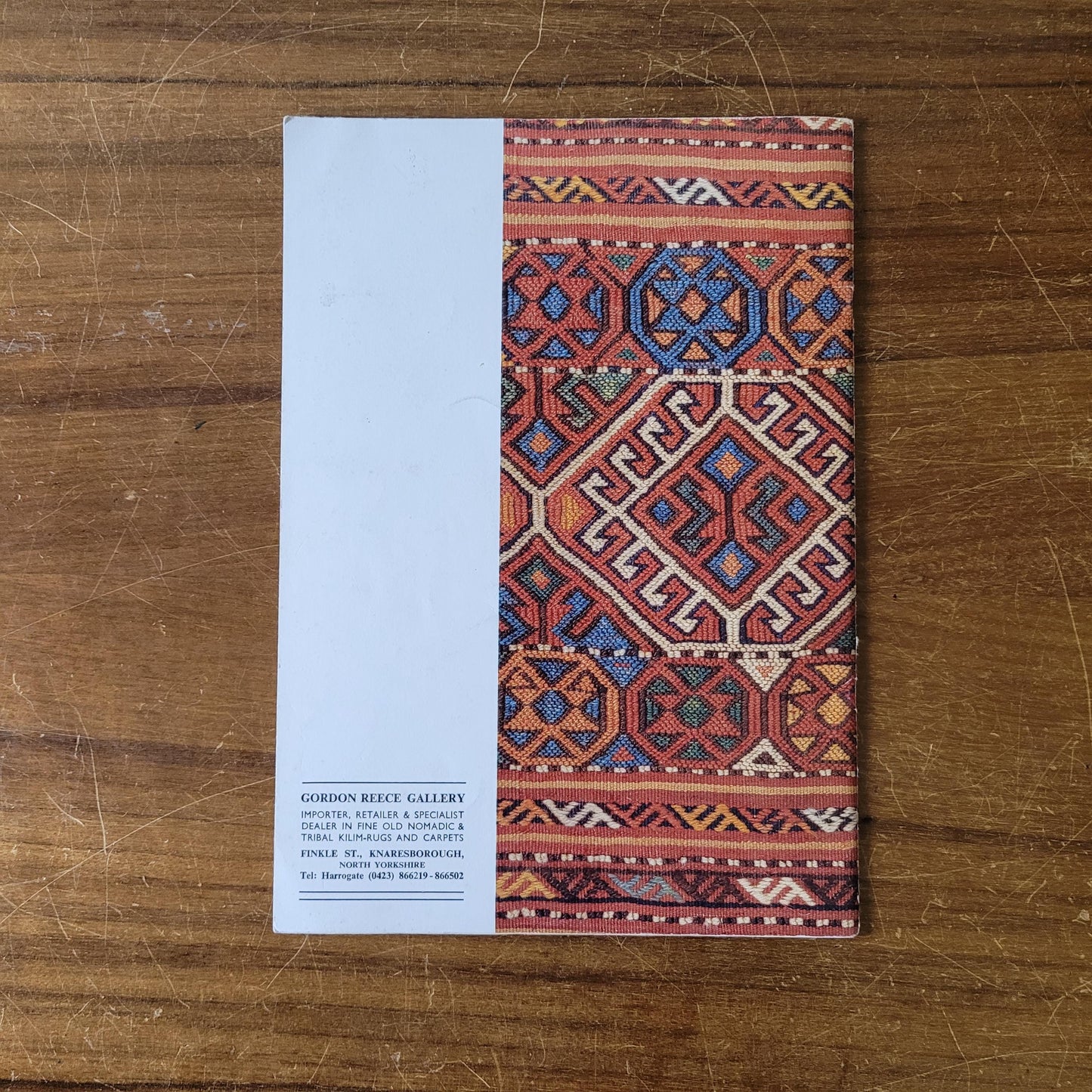 Kilim II - The Art of The Kilim, by the Gordon Reece Gallery (Softback, 1980s)