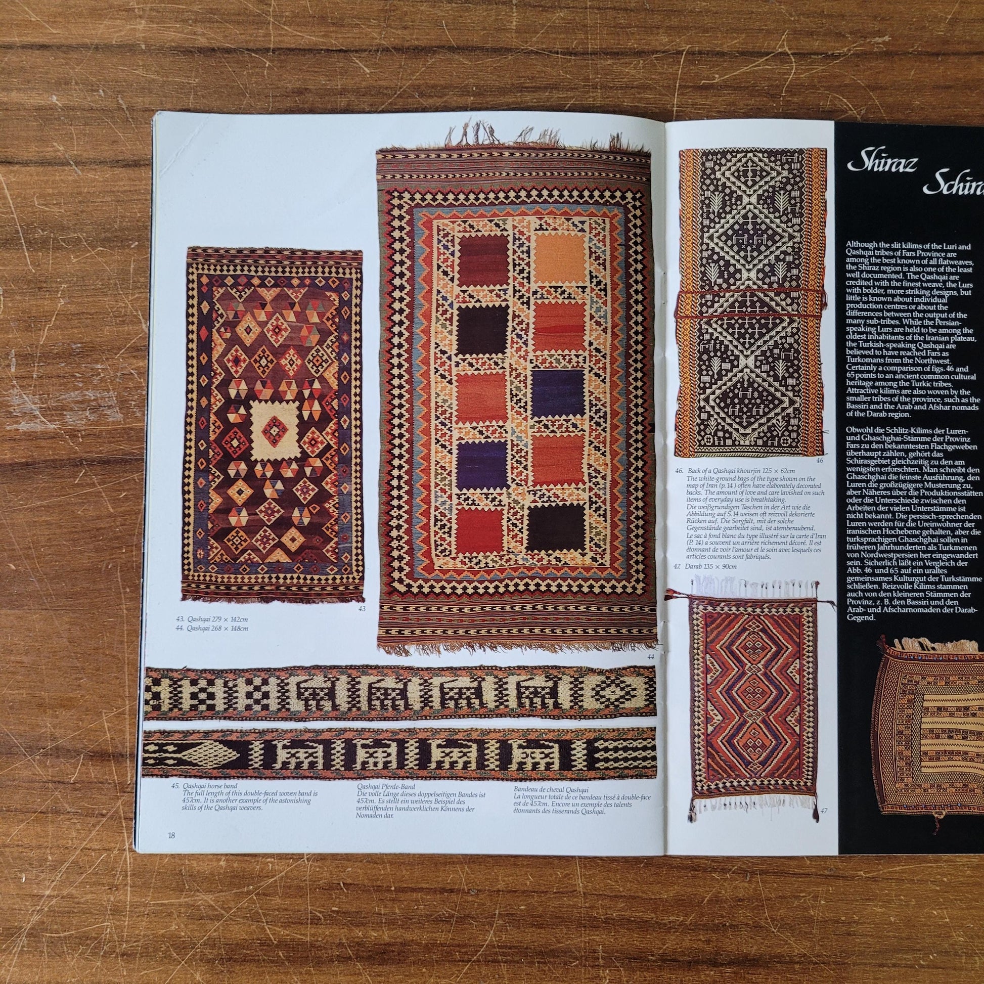 Kilim II - The Art of The Kilim, by the Gordon Reece Gallery (Softback, 1980s)