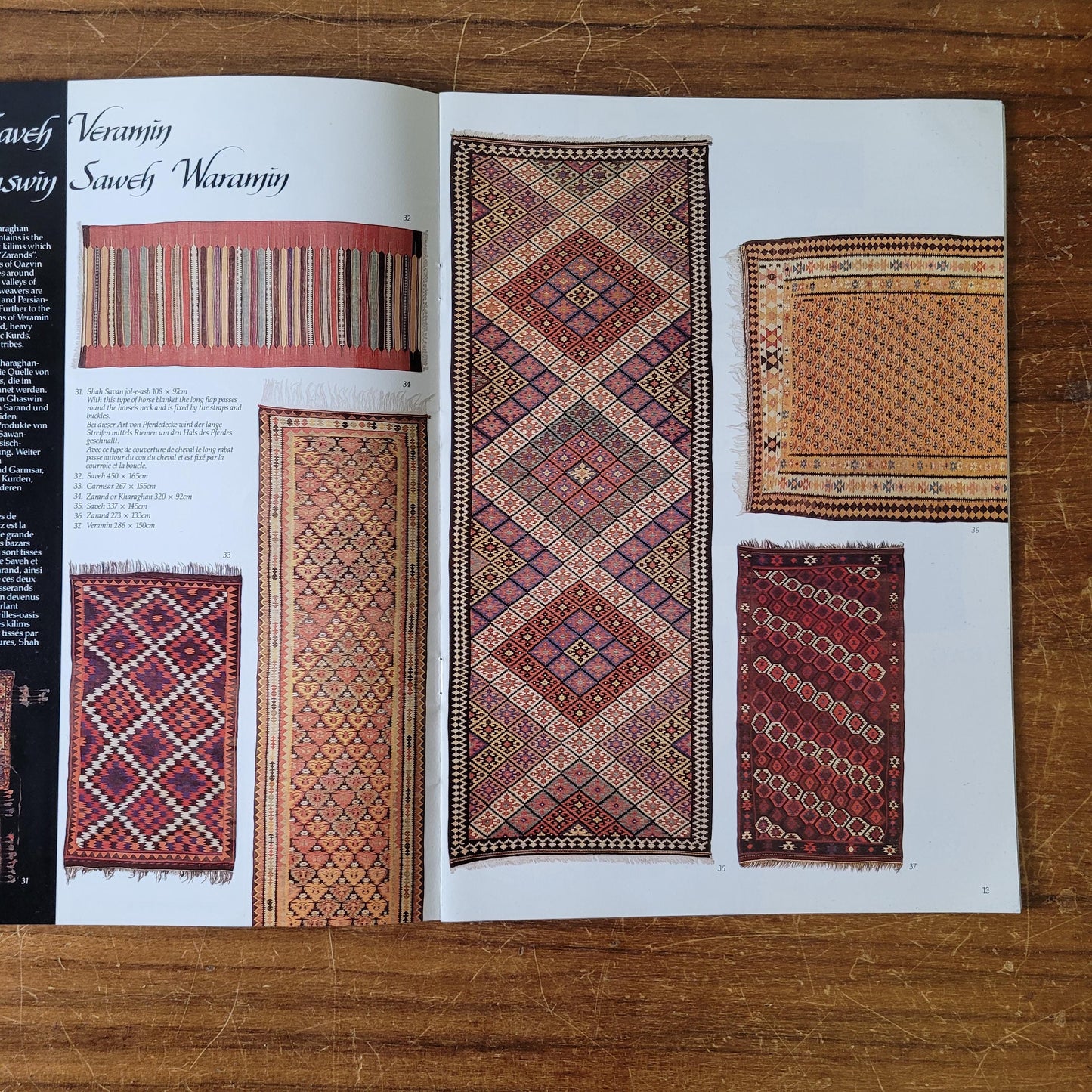 Kilim II - The Art of The Kilim, by the Gordon Reece Gallery (Softback, 1980s)
