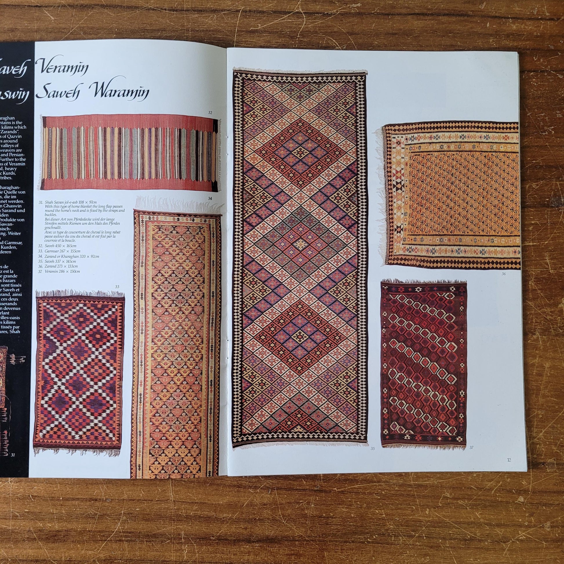 Kilim II - The Art of The Kilim, by the Gordon Reece Gallery (Softback, 1980s)