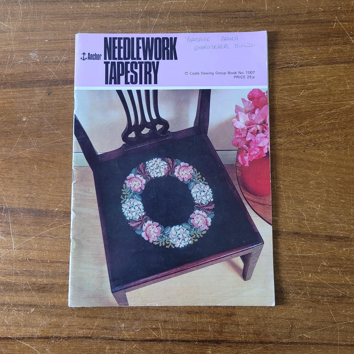 1965 Anchor Needlework Tapestry No.1007 pattern booklet, charts included